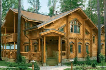 Фото частный дом из дерева